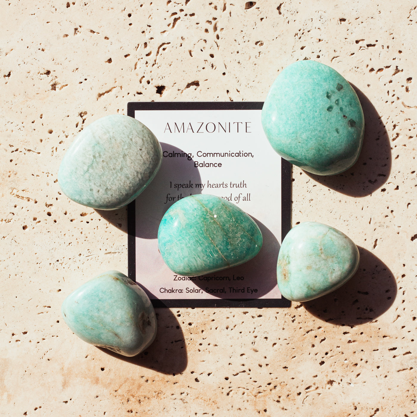 Amazonite Tumble Stone