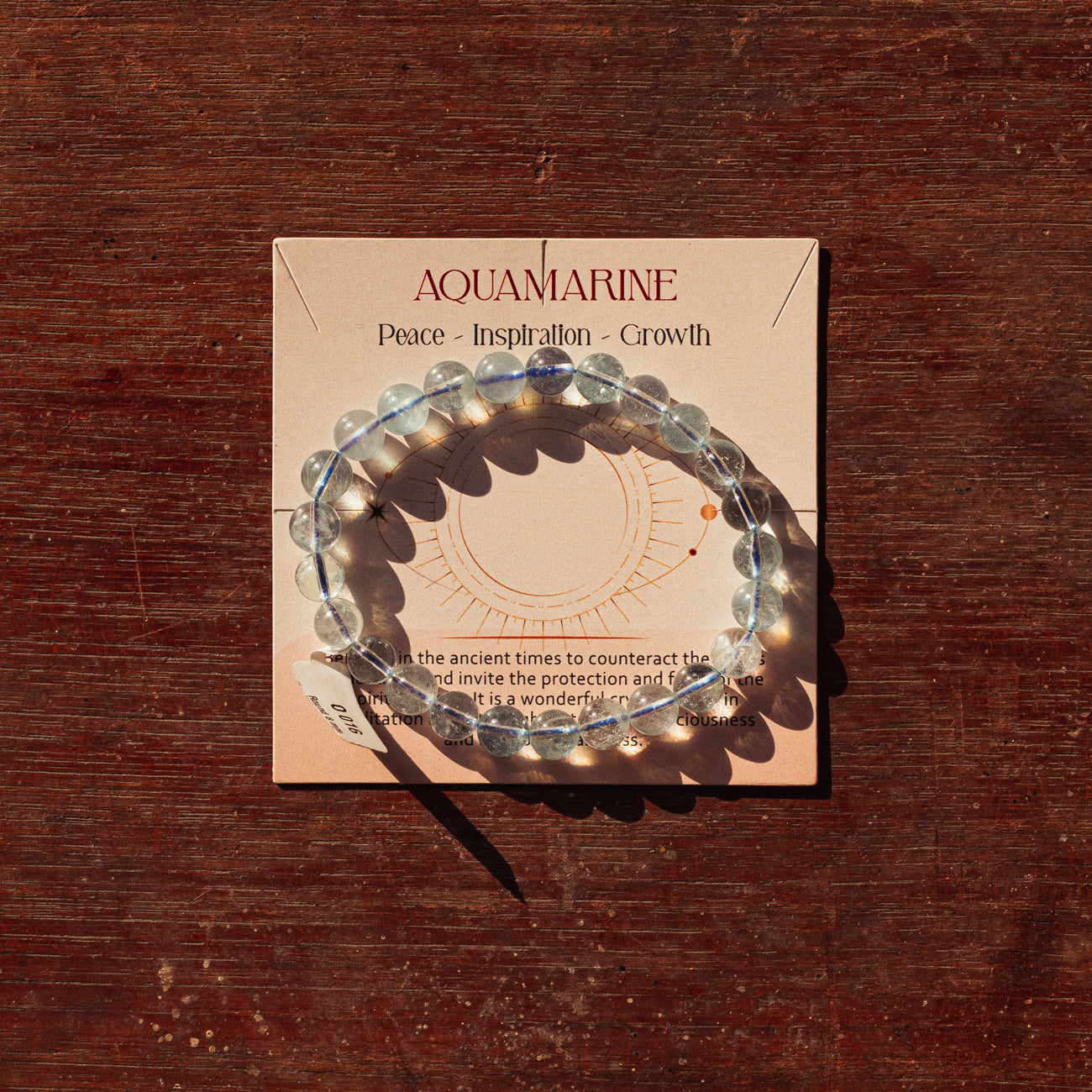 Aquamarine Bracelet A+