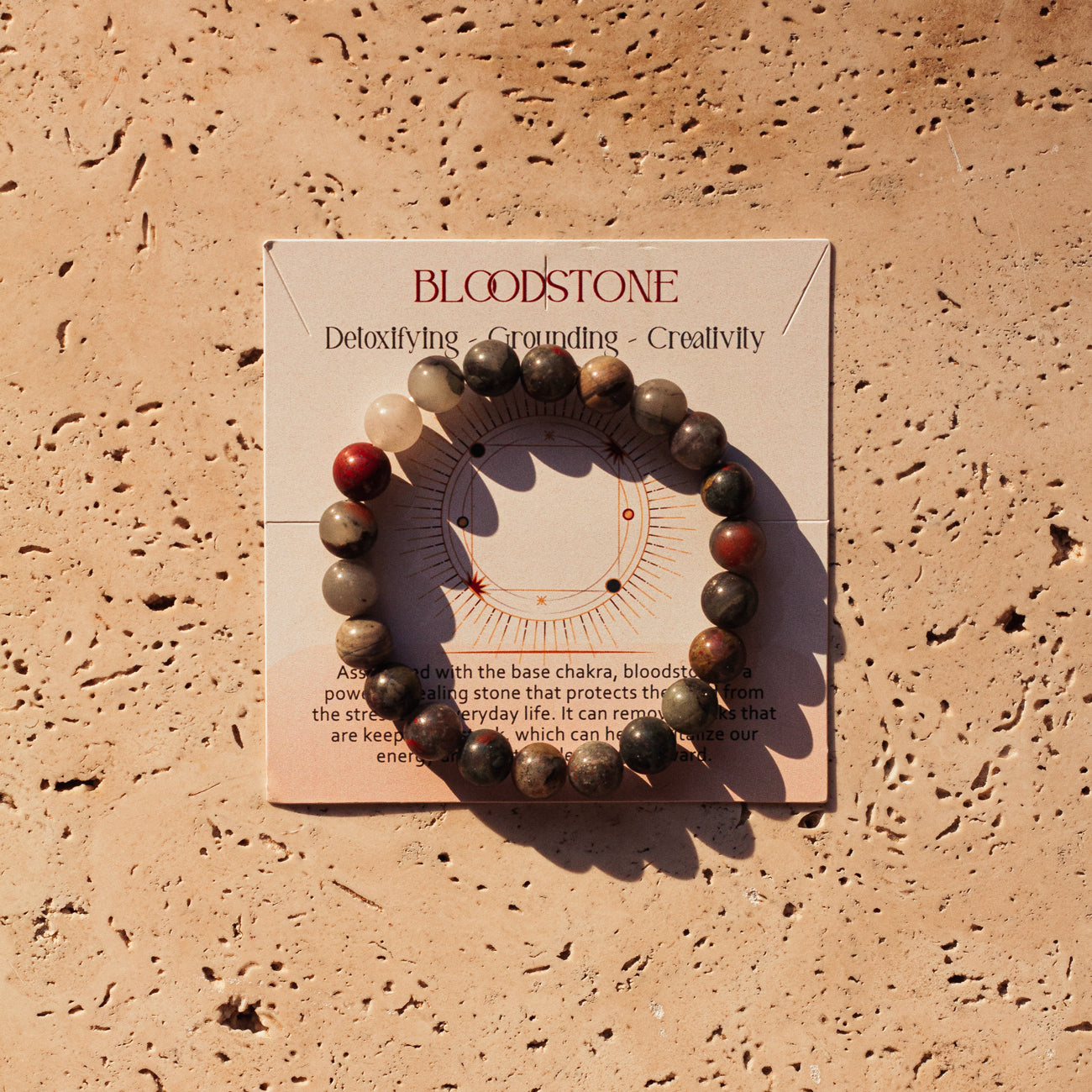 Blood Stone Bracelet