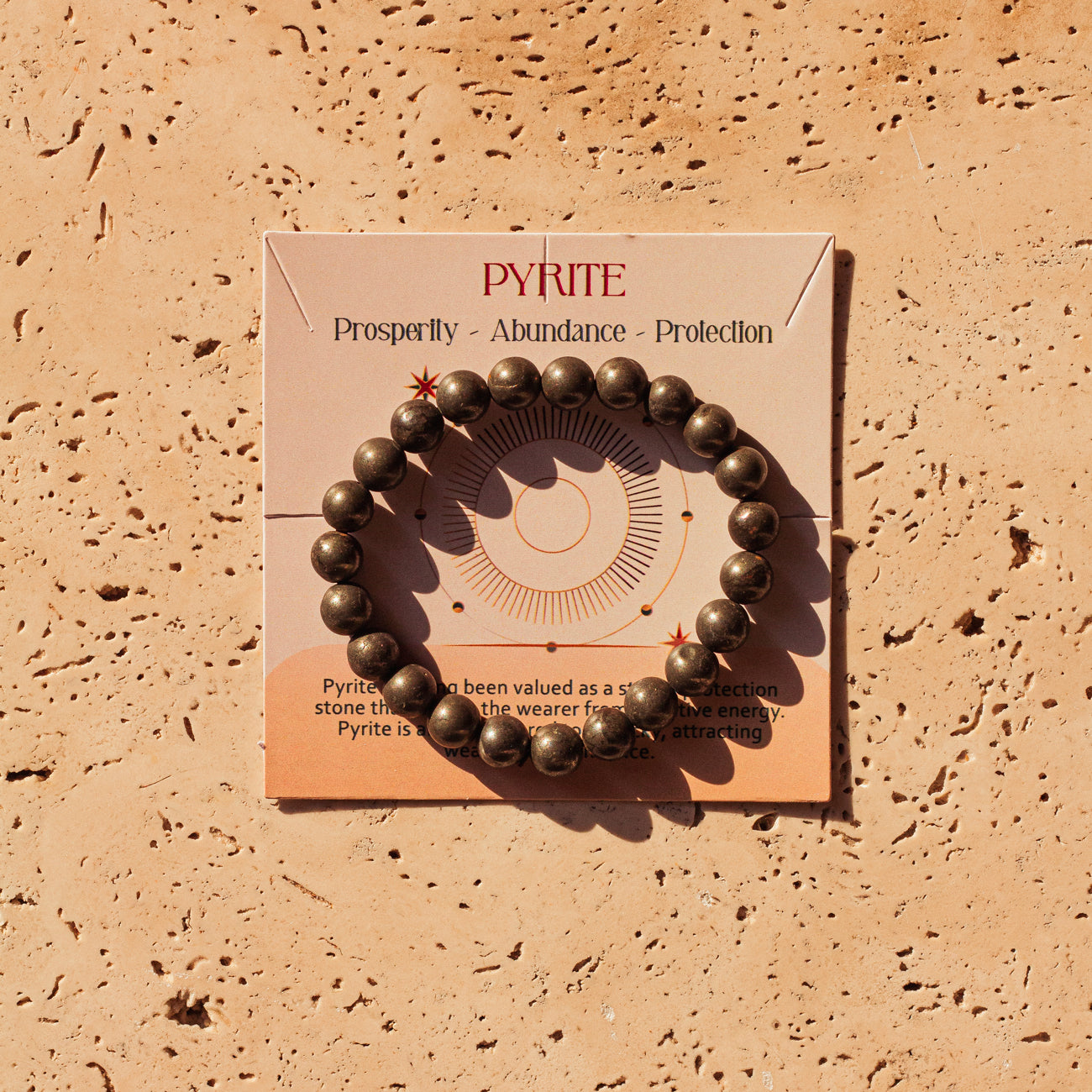 PYRITE BRACELET A+