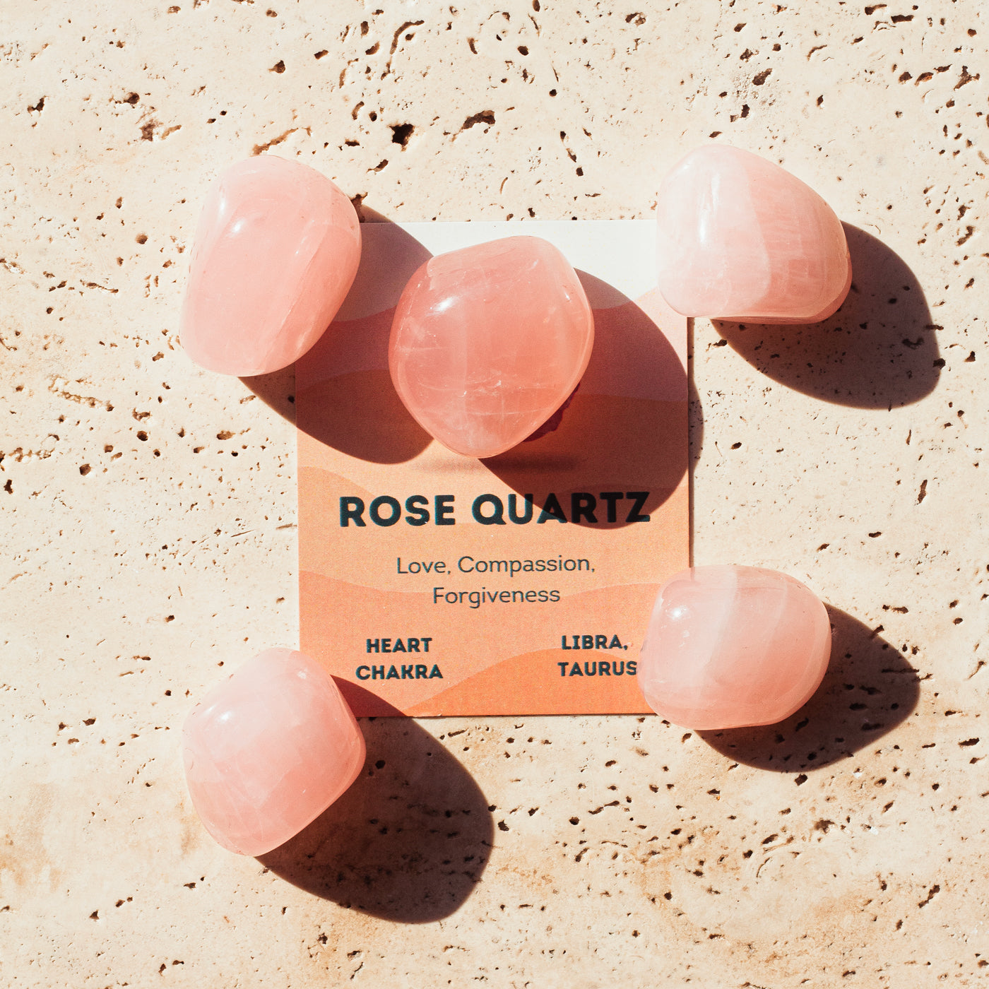 Rose Quartz Tumble Stone