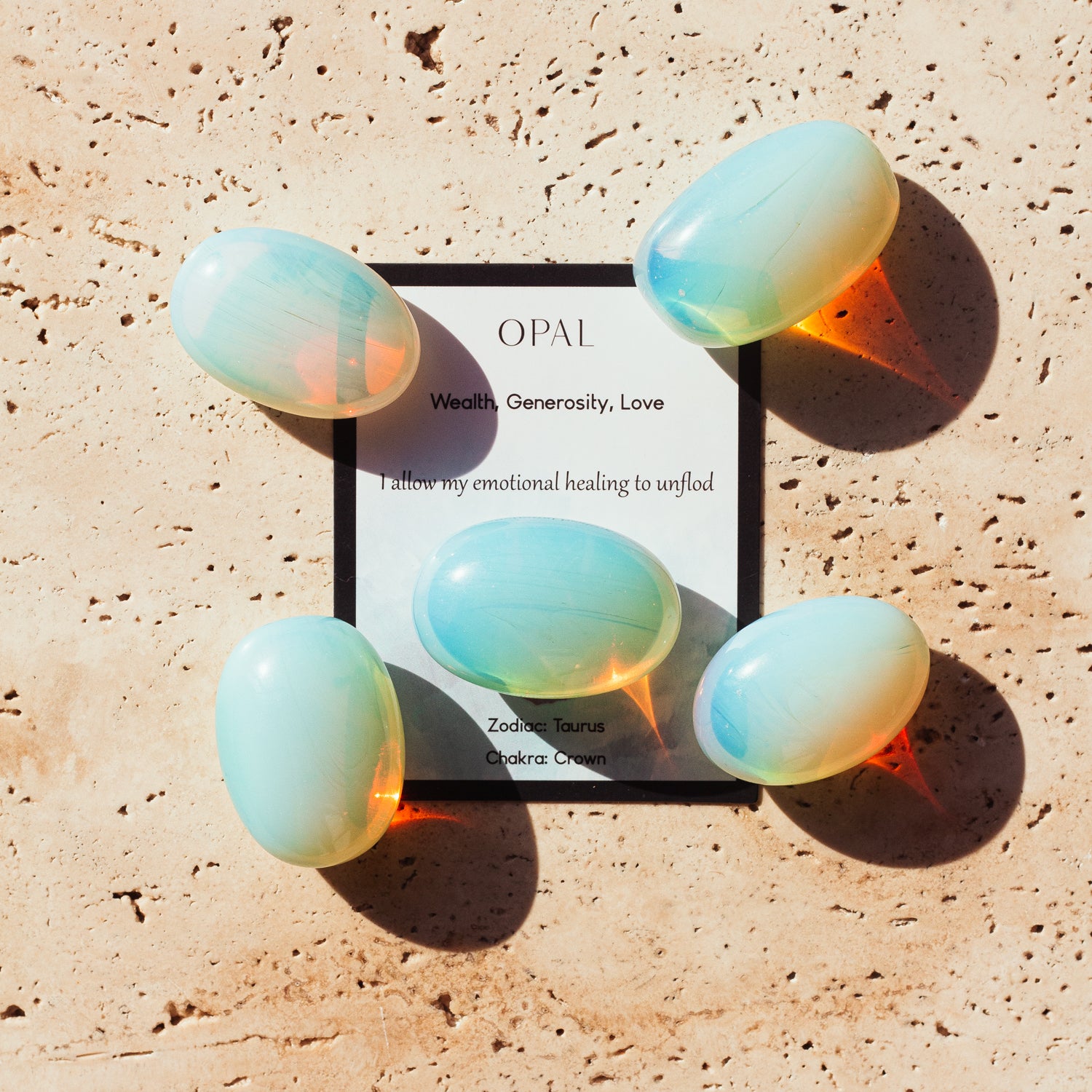 Opal Tumble Stone